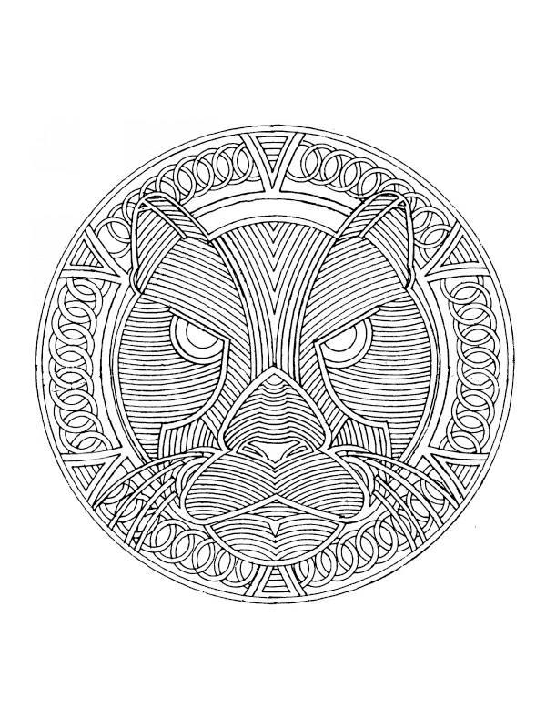 Mandalas Animaux 167